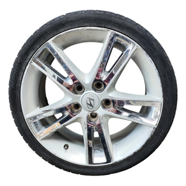 Roda Aro 17 Hyundai I30 2010/2011/2012 Detalhe Cromado