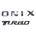 Emblema Traseiro Chevrolet Onix It Turbo 2020 A 2024 Sedan Cromado