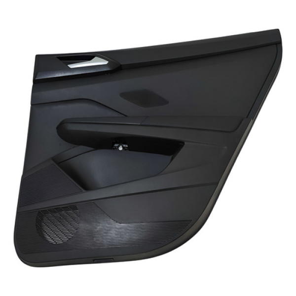 Forro Porta Traseiro Direito Volkswagen Taos Tsi 2022 A 2024 Preto