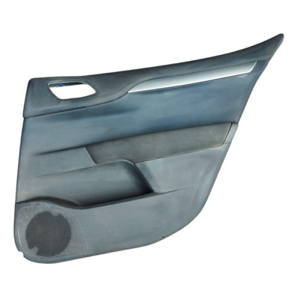 Forro Porta Tras Dir Citroen C4 Lounge 2014 A 2018 Preto