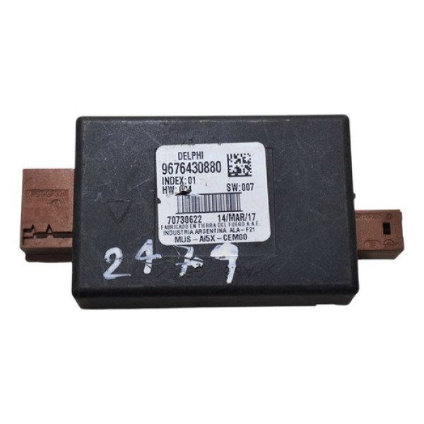 Modulo Central Alarme Citroen C3 2013 2014 2015 9676430880