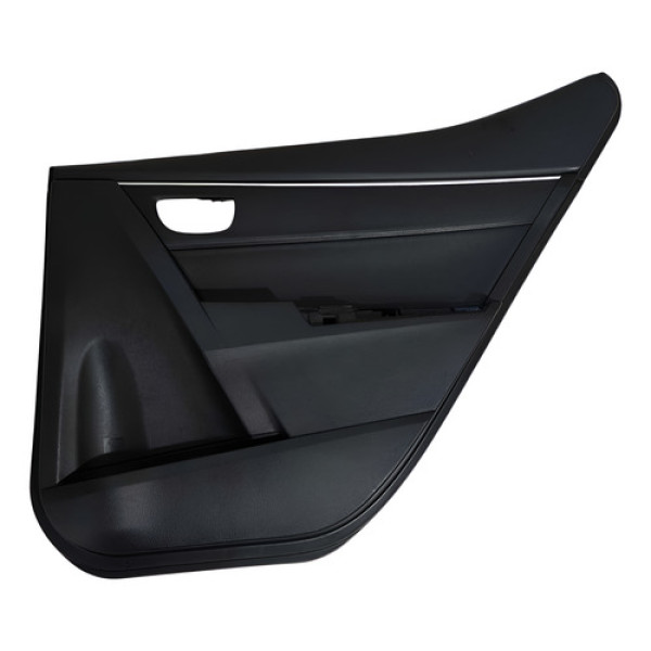 Forro Porta Traseira Direita Toyota Corolla 2015 A 2019 Preto