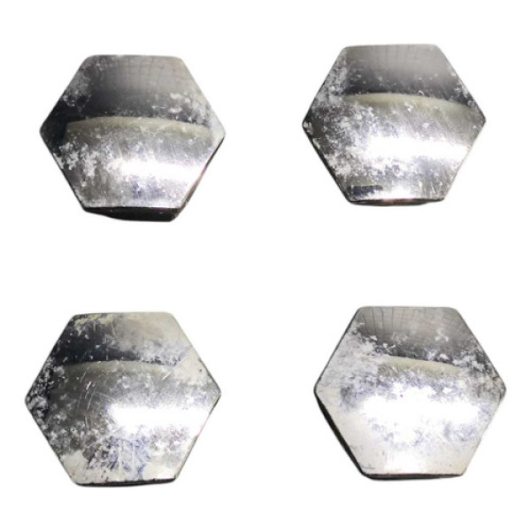 Jogo C/4 Capa Parafuso Roda Peugeot 3008 1.6 2012 2013/2015