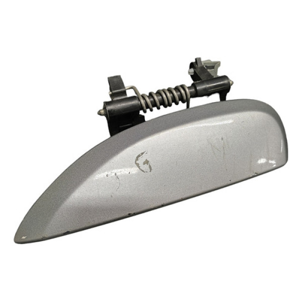 Maçaneta Externa Traseira Esquerda Sandero 2014 2015 2016 Cinza Traseira