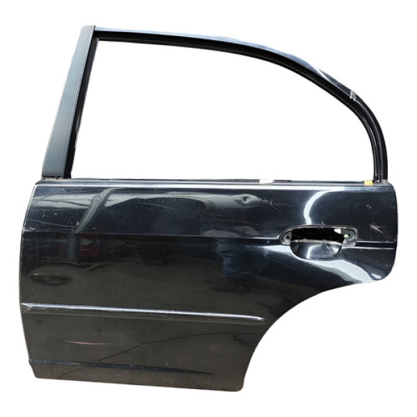 Porta Traseira Esquerda Honda Civic 1.7 2001 2002 A 2006 Traseira Esquerda Preto
