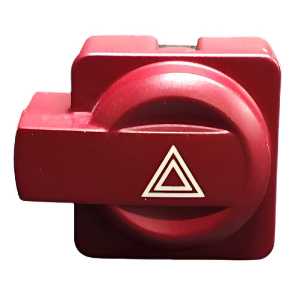 Botão Pisca Alerta Citroen C4 Hatch 2.0 2008 A 2012 - Vermelho