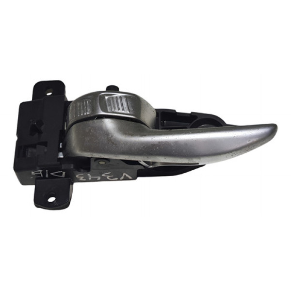 Maçaneta Int Diant Esquerda Jeep Renegade 2016 A 2021 - Prata - Dianteira