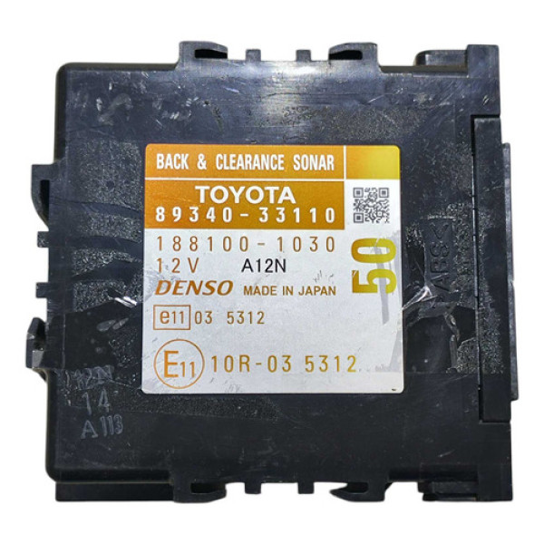 Modulo Central Eletrica Toyota Camry 2012 A 2014 8934033110