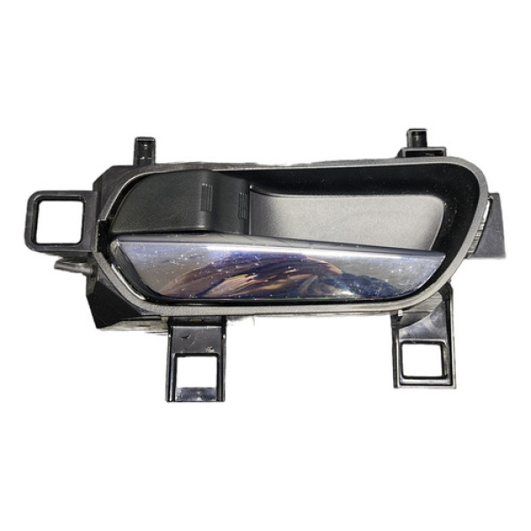 Maçaneta Interna Dianteira Esquerda Kicks 2017 2018 2019 Prata Dianteira