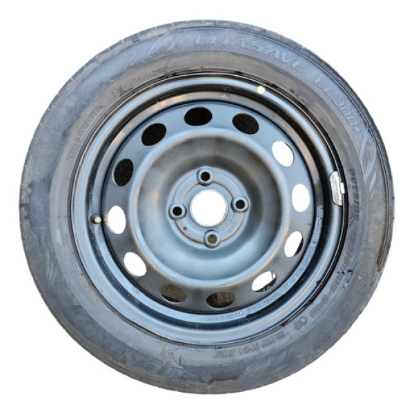 Roda Ferro Aro 15 Toyota Yaris 2020 Pneu185/60/15r  Preto