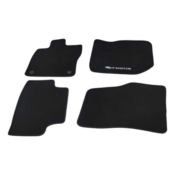 Jogo Tapete Ford Focus 2010 2011 2012 2013 Preto