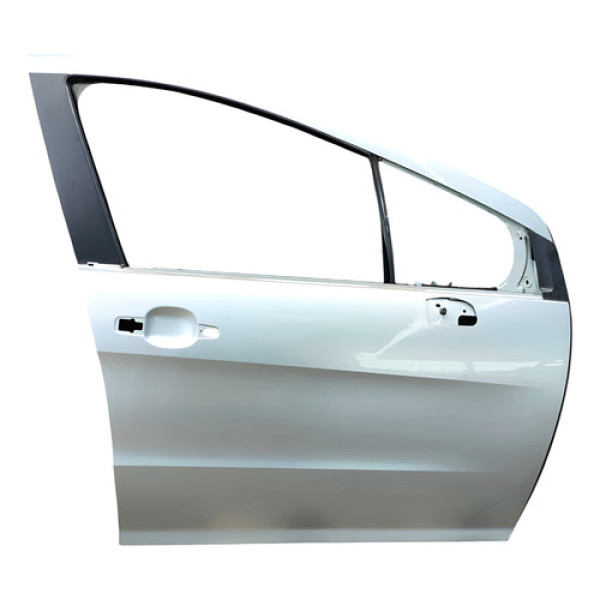 Porta Dianteira Direita Peugeot 408 2012 2013 A 2016 Prata Direita Dianteira