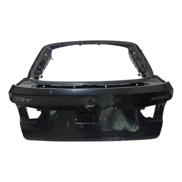 Tampa Traseira Bmw 328i Gt 2014 2015 2016 Preta C/detalhe  Preto
