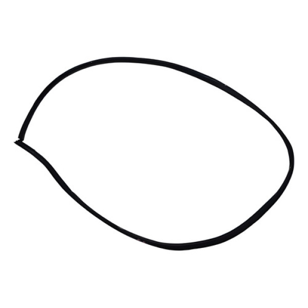 Borracha Vedação Dianteiro Direito Gm S10 Ltz 2018 A 2020 Preto