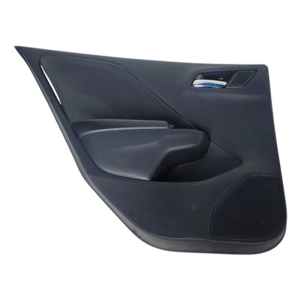 Forro Porta Traseira Esquerda Honda City 2019 2020 2021 Preto