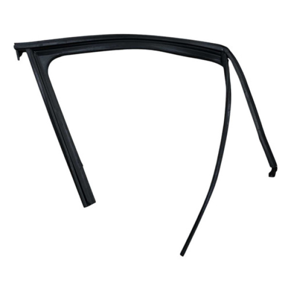 Borracha Canaleta Dianteira Esquerda Jeep Renegade 2021/2023 Preto