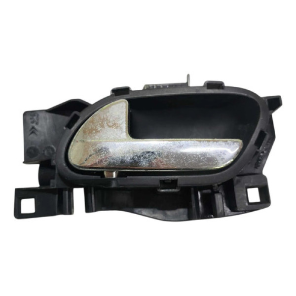 Maçaneta Int Traseira Esquerda Citroen C3 Picasso 2011/2015 Preto Traseira