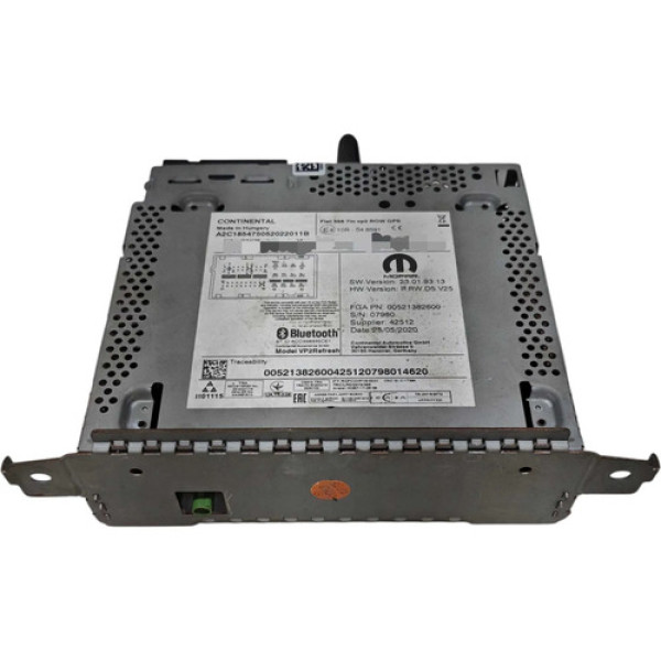 Modulo Radio Som Multimidia Fiat Argo 2019/2021 E810r048591
