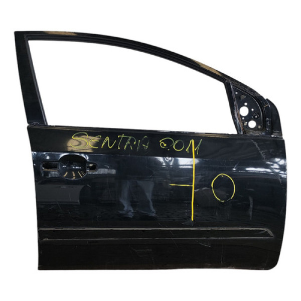 Porta Dianteira Direita Nissan Sentra 2011 2012 2013 Dianteira Direito Preto