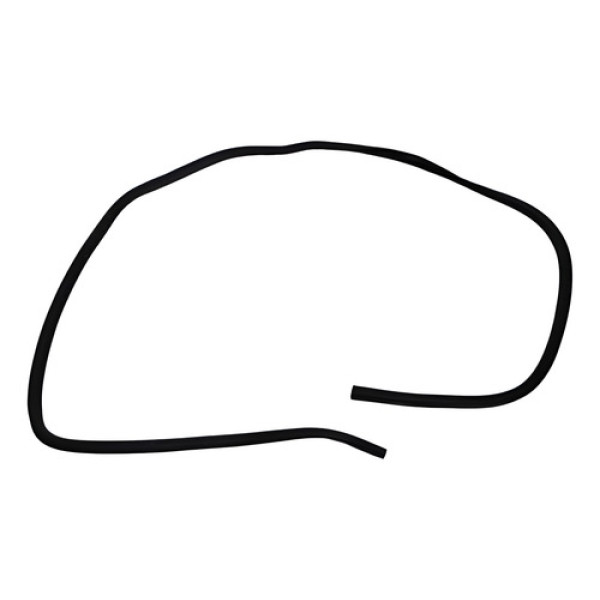 Borracha Vedação Traseira Esquerda Gm Spin 1.8 2013 A 2018 Preto