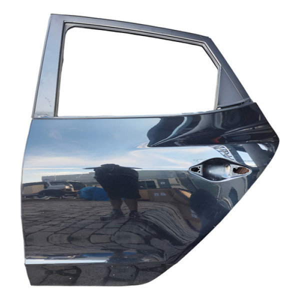 Porta Traseira Esquerda Hyundai Ix35 2.0 2015 2016 A 2019 Preto Traseira Esquerda