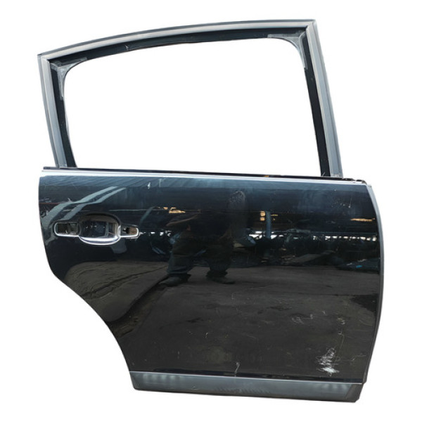 Porta Traseira Direita Citroen C4 Hatch 2.0 2008 A 2012 Traseira Esquerda Preto