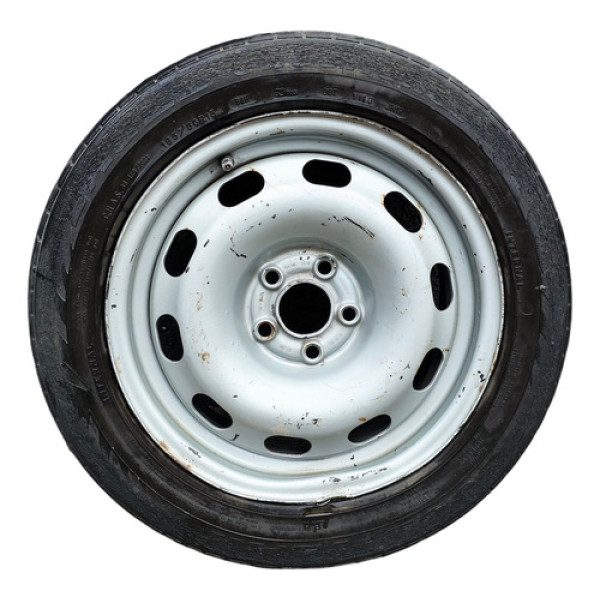 Roda De Ferro Audi A3 2002 2003 185/60/15 Com Pneu Detalhe  1