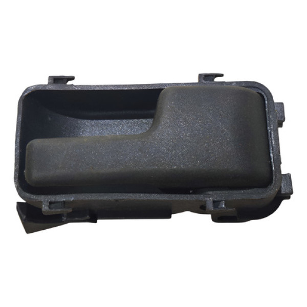 Maçaneta Interna Traseira Direita Fiat Uno 2001 A 2013 Preto Traseira