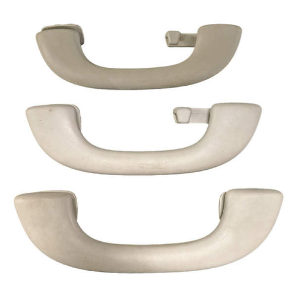 Jogo Alça Pqp Peugeot 408 2010 2011 2012 Bege