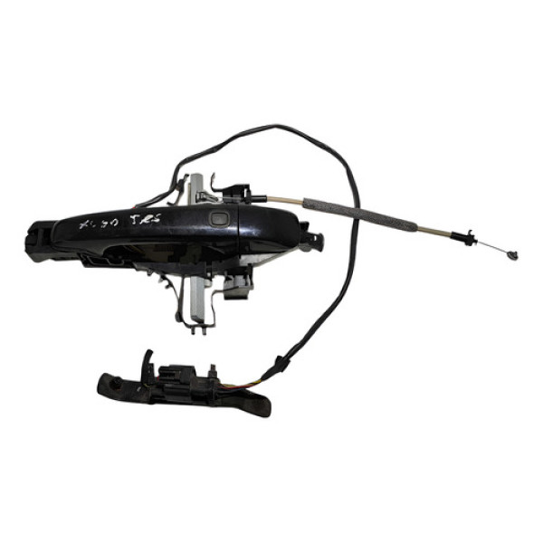 Maçaneta Tras Esquerda Volvo Xc60 T6 2.0 2010 2011 2012 Preto Traseira