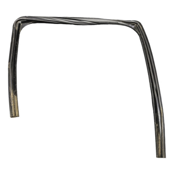 Borracha Canaleta Traseira Dir Citroen Aircross 2015 2016 17 Preta