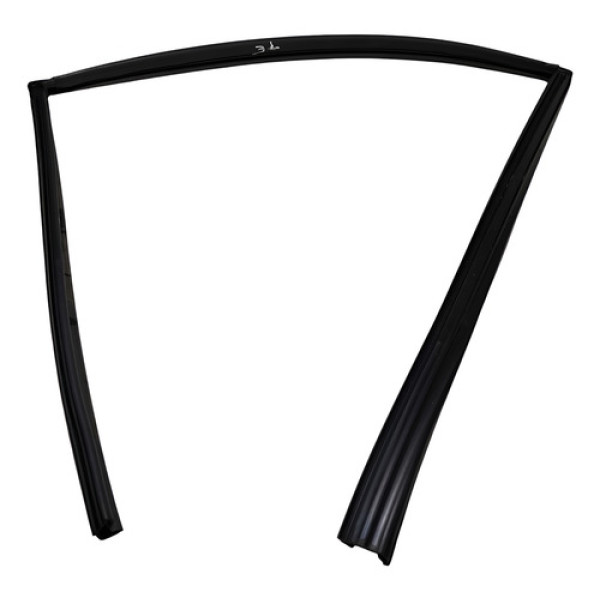 Canaleta Porta Traseira Esquerda Nissan Sentra 2008 A 2012 Preto