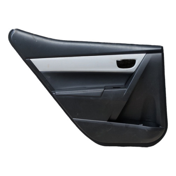 Forro De Porta Traseiro Esq Toyota Corolla 2017 2018 2019 Preto