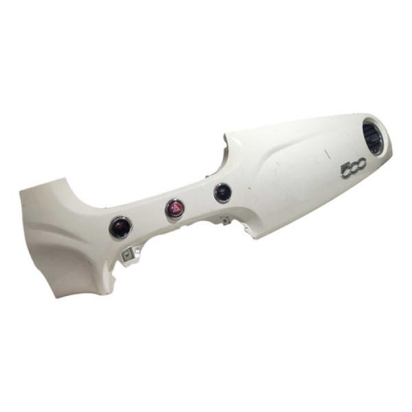 Moldura Painel Central Branco 1096317x001 Fiat 500 2010/2015