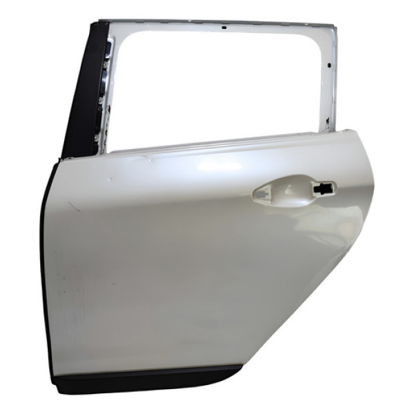 Porta Traseira Esquerda Citroen C4 2008 2009 A 2013 Branca Traseira Esquerda Branca