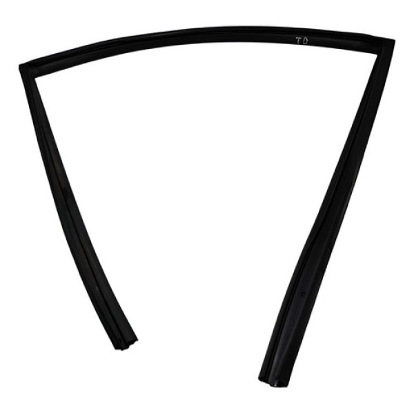 Canaleta Porta Traseira Direita Nissan Sentra 2008 A 2012 Preto