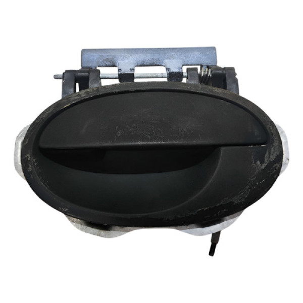 Maçaneta Ext Dianteira Direita Chevrolet Meriva 2002 A 2012 Preto Dianteira