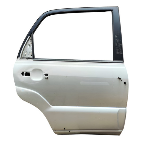 Porta Traseira Direita Kia Sportage 2.0 2008 A 2012 Prata Direita Traseira