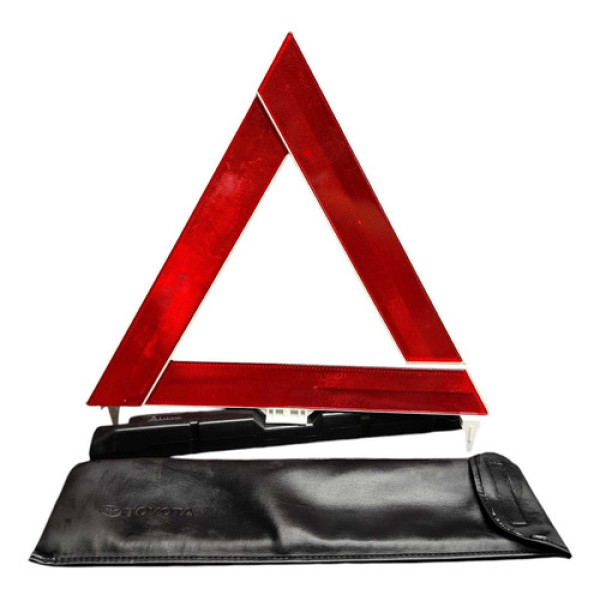 Refletor Olho Gato Triângulo Toyota Rav4 2014 2015 2016 Vermelho