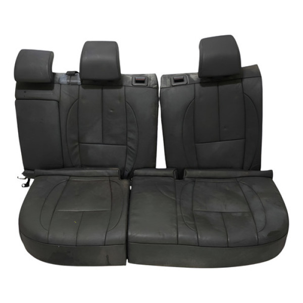 Banco Traseiro Couro Citroen C4 Vtr 2.0 2007 2008 2009 Preto