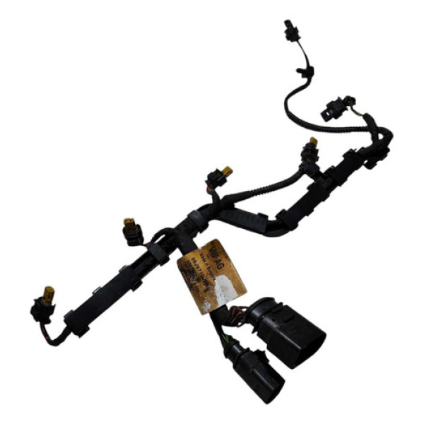 Chicote Bico Injetor Volkswagen Jetta 2011 A 2014 06j971082b Preto