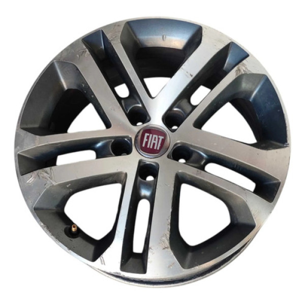 Roda Aro 17 Fiat Toro 2018 2019 Detalhe Cinza