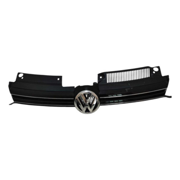 Grade Superior Emblema Volkswagen Golf 2010 A 2014 1k9853651 Preto Fosco
