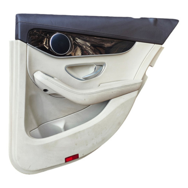 Forro Porta Tras Dir Mercedes C180 2018/2021 2449678 Preto