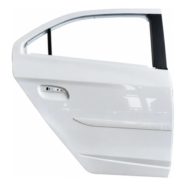 Porta Traseira Direita C/detalhe Chevrolet Onix 2017 2018 19 Traseira Direita Branco