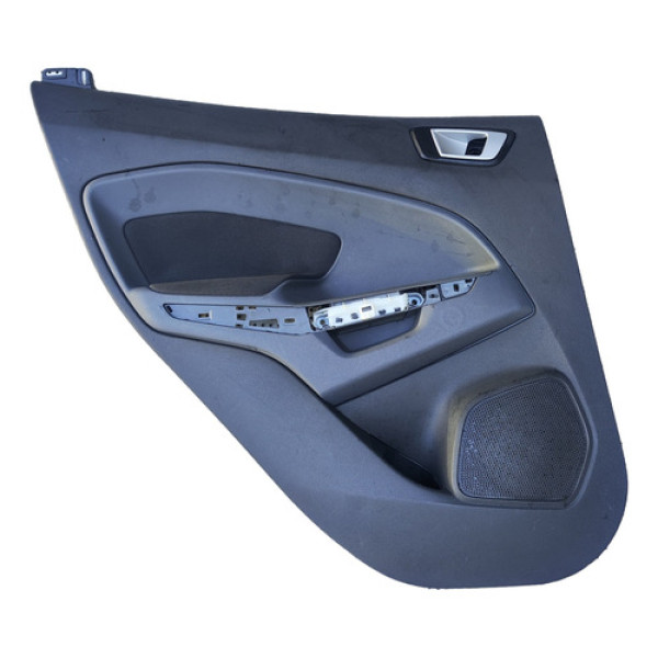 Forro De Porta Traseiro Esquerdo Ford Ecosport 2016 2017 Preto