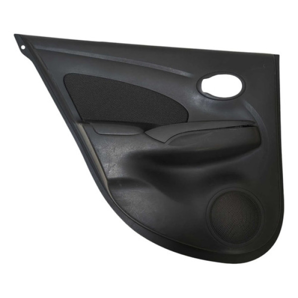 Forro Porta Traseiro Esquerdo Nissan Versa 1.6 2013 A 2019 Preto