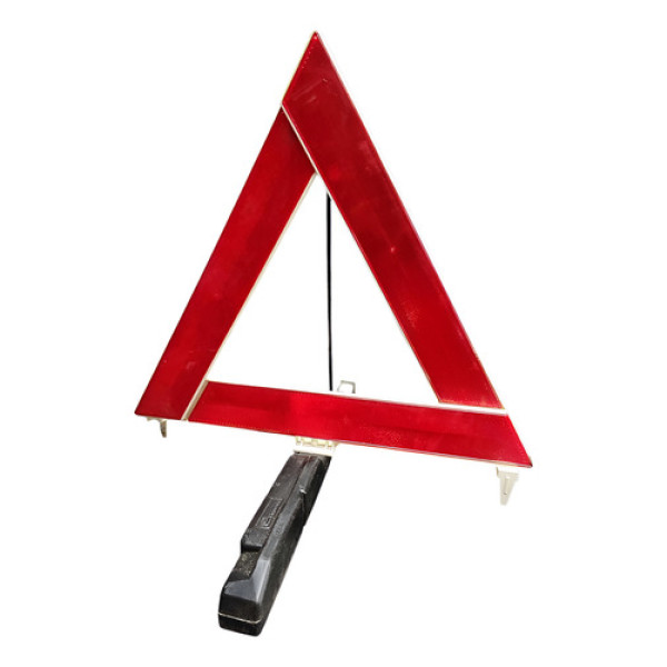 Refletor Olho Gato Triângulo Volkswagen Gol 2003 2004 2005 Vermelho