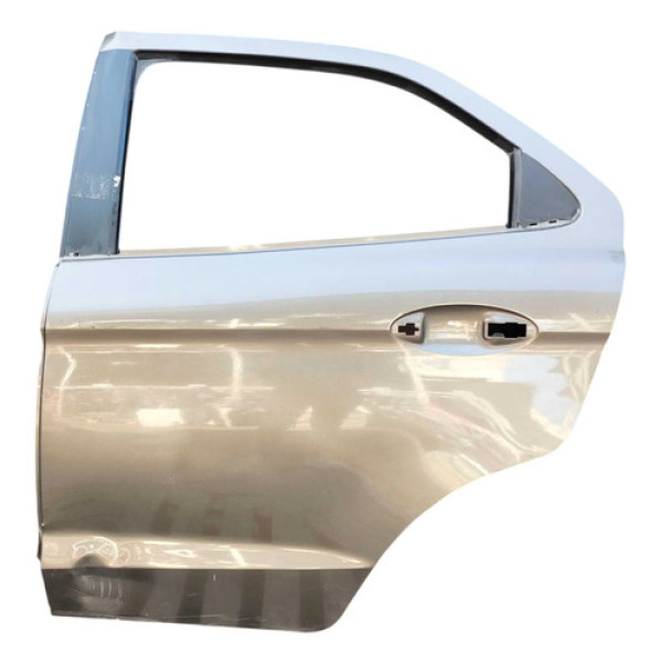 Porta Traseira Esquerda Ford Ka 1.0 Sedan 2015/2020 Detalhe Traseira Esquerda Cinza
