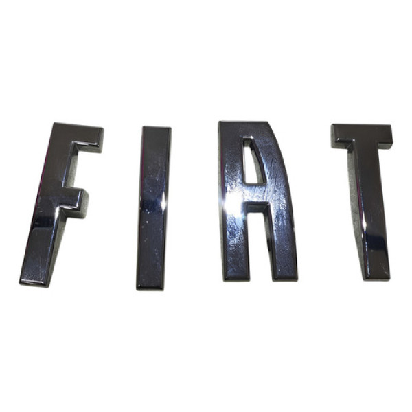 Emblema Tampa Traseira Fiat Cronos 1.3 2021 2022 2023 Prata